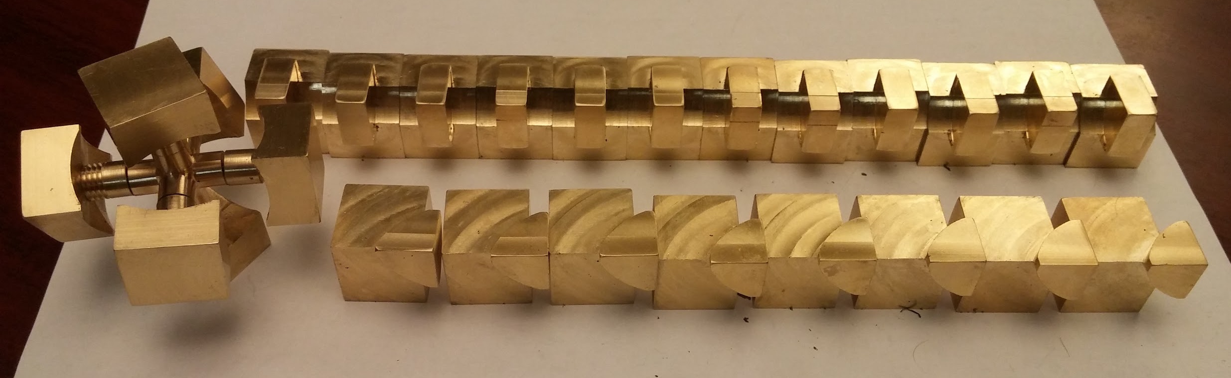 Brass Snake Puzzle